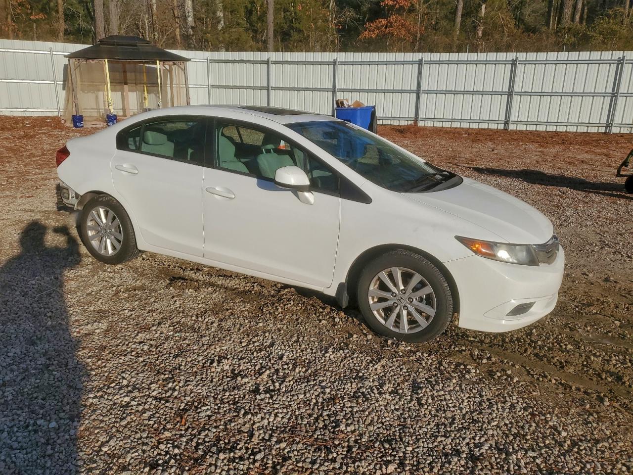 2012 HONDA CIVIC EX photo 4