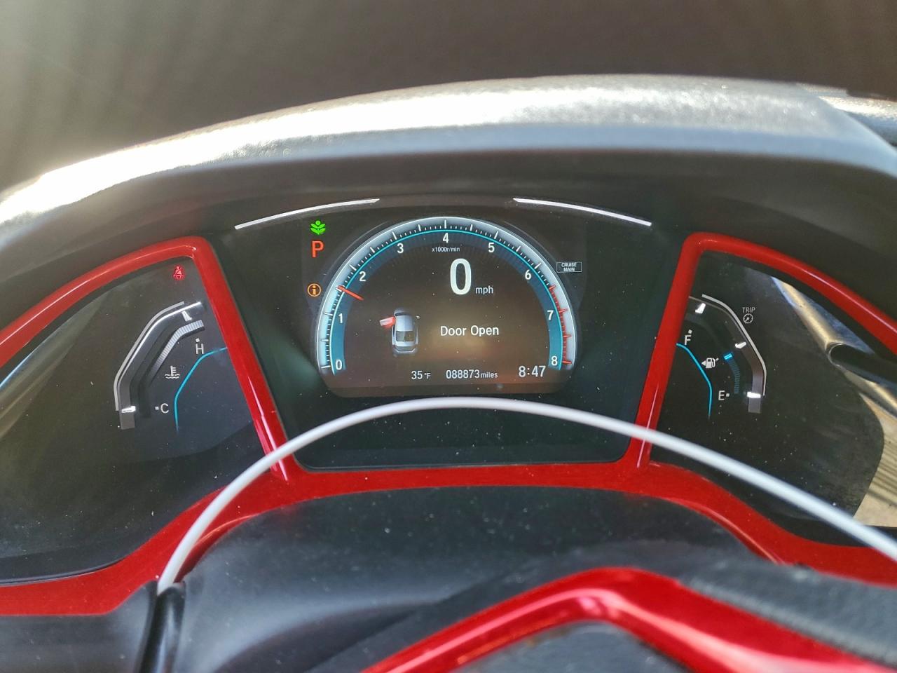 2017 HONDA CIVIC EX photo 9
