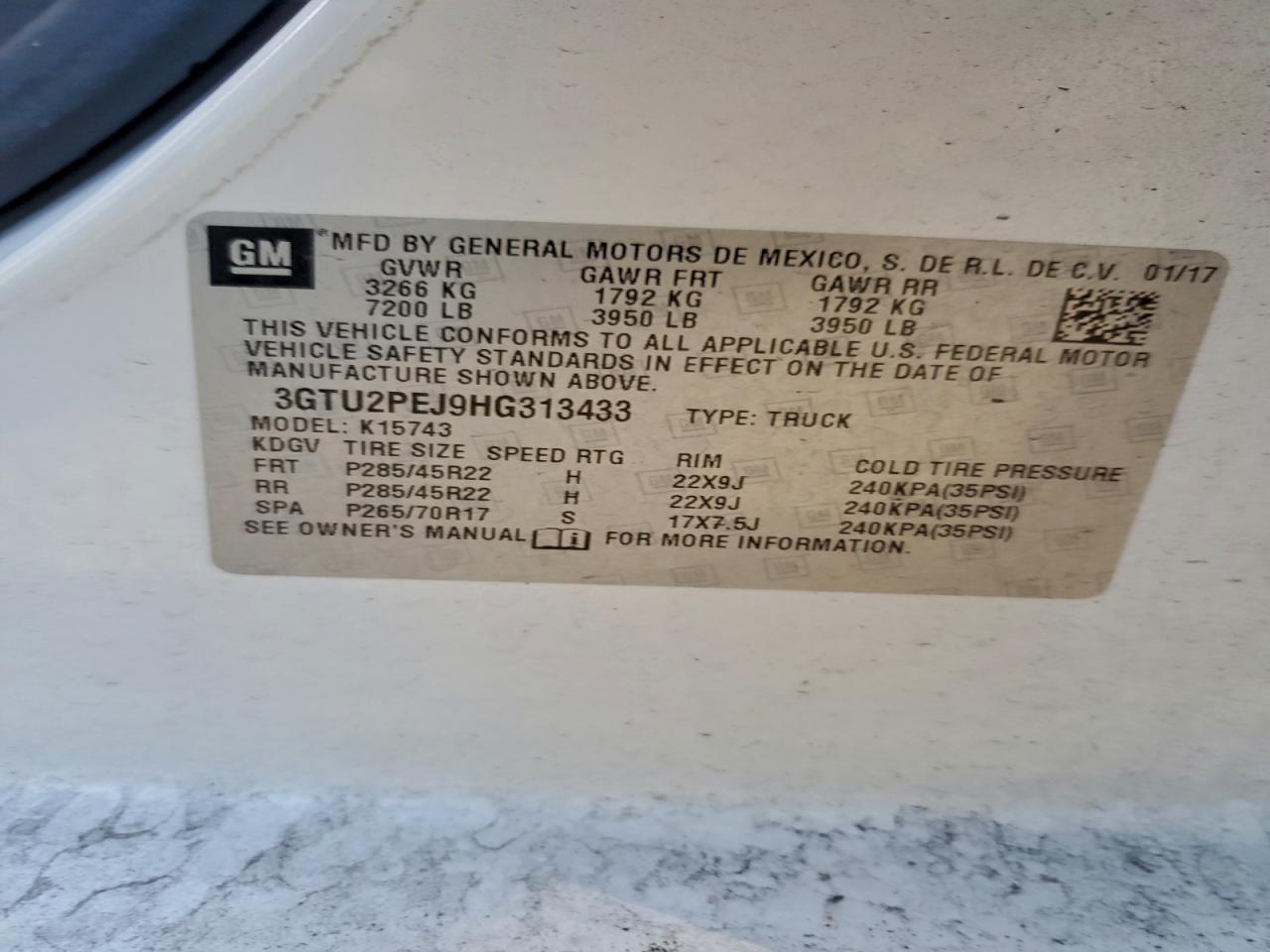 2017 GMC SIERRA K1500 DENALI photo 13