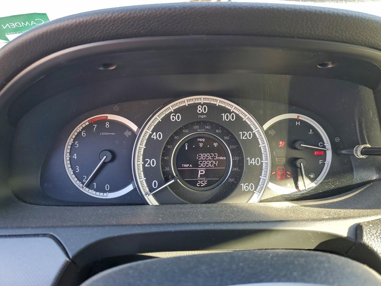 2014 HONDA ACCORD LX photo 9