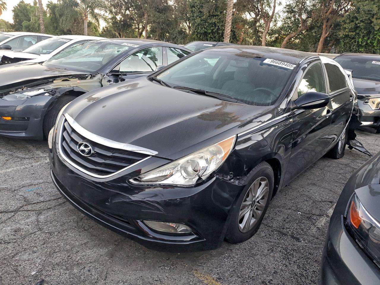 2013 HYUNDAI SONATA GLS — REAR END damage — photo 1