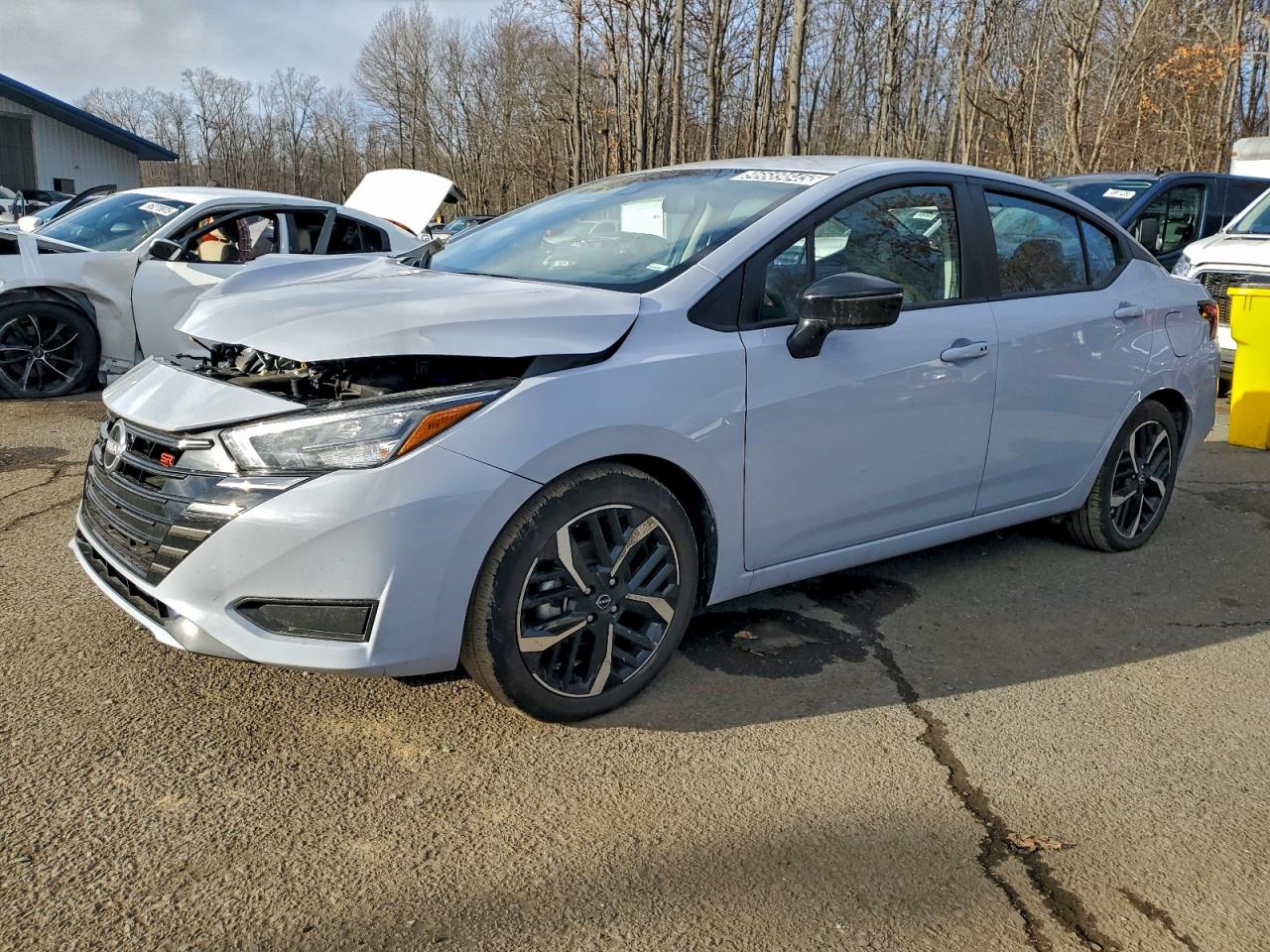 2025 NISSAN VERSA SR — FRONT END damage — photo 1