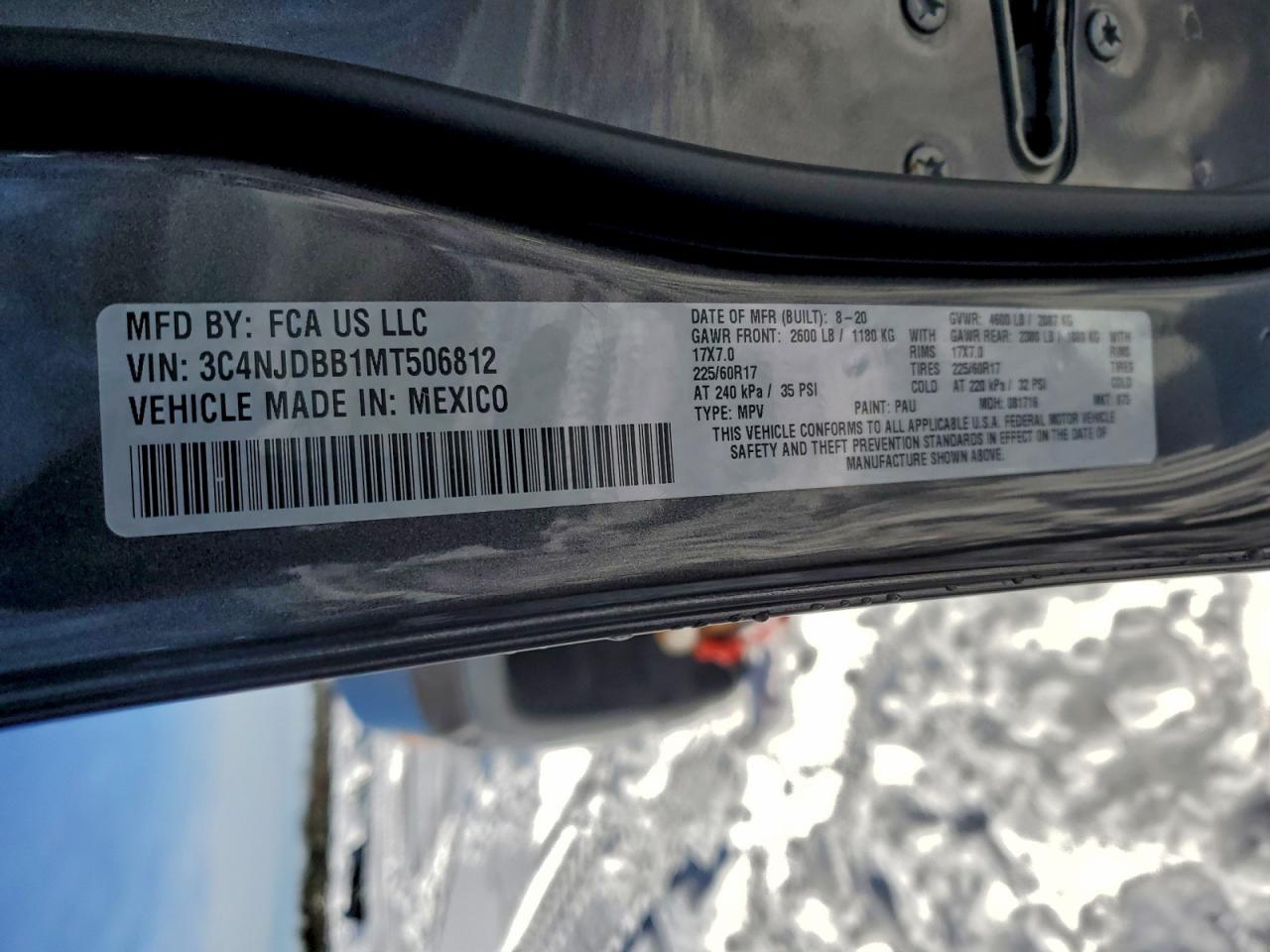 2021 JEEP COMPASS LATITUDE photo 25