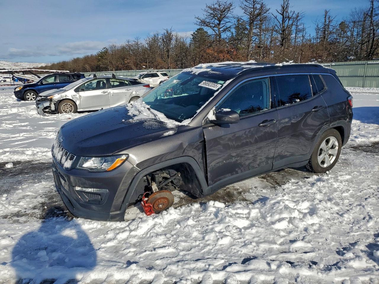 2021 JEEP COMPASS LATITUDE — FRONT END damage — photo 1