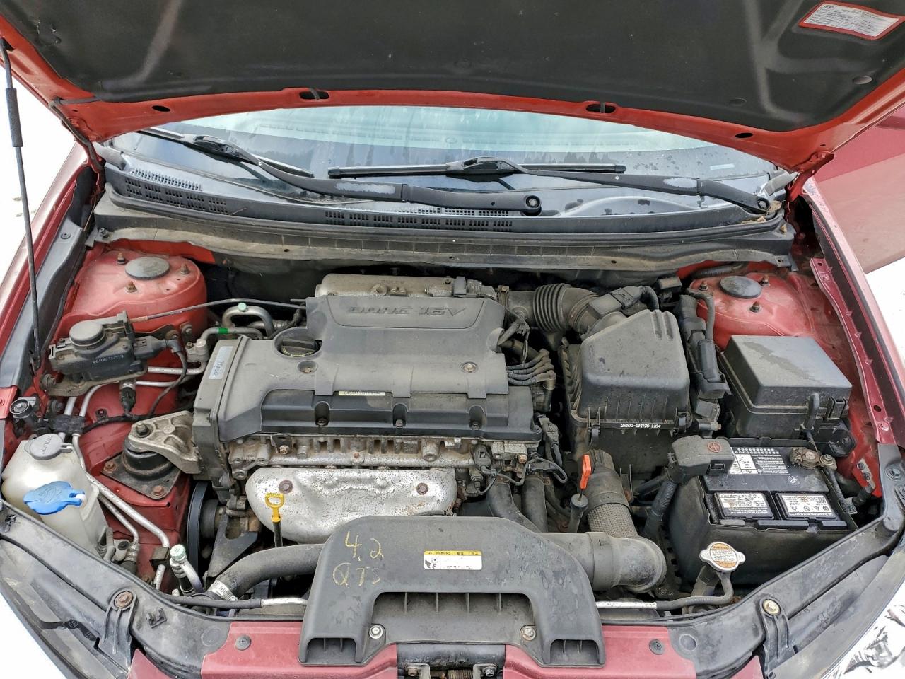 2010 HYUNDAI ELANTRA BLUE photo 11