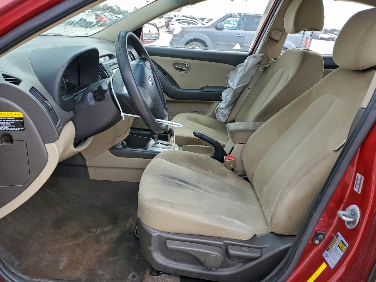 2010 HYUNDAI ELANTRA BLUE photo 7