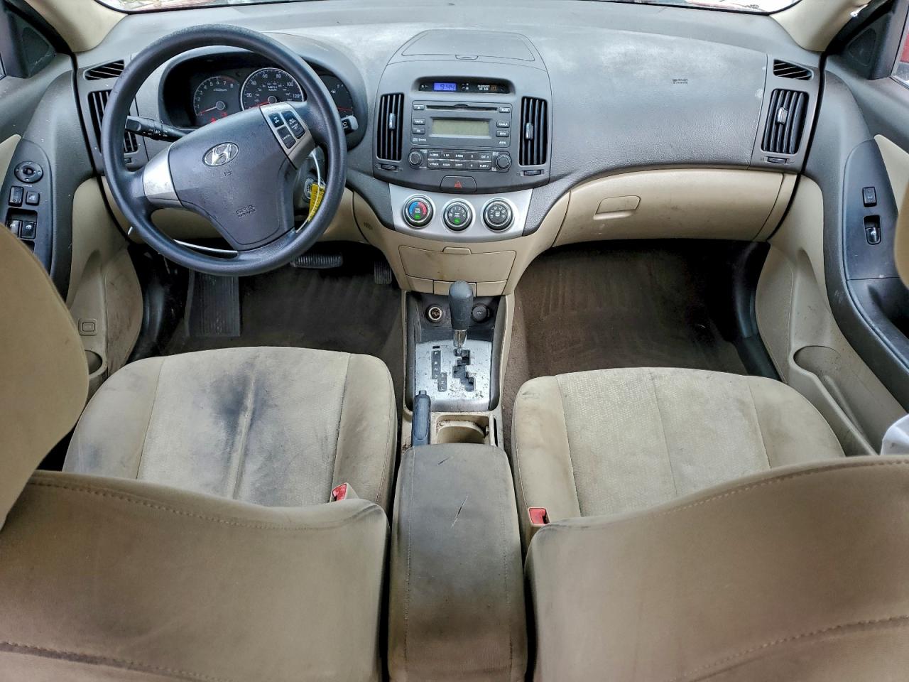 2010 HYUNDAI ELANTRA BLUE photo 8