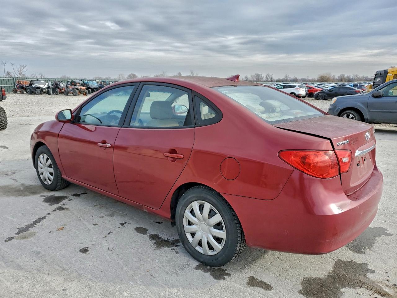 2010 HYUNDAI ELANTRA BLUE photo 2
