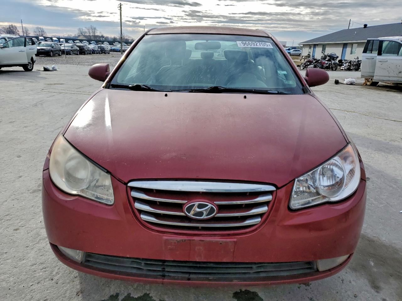 2010 HYUNDAI ELANTRA BLUE photo 5