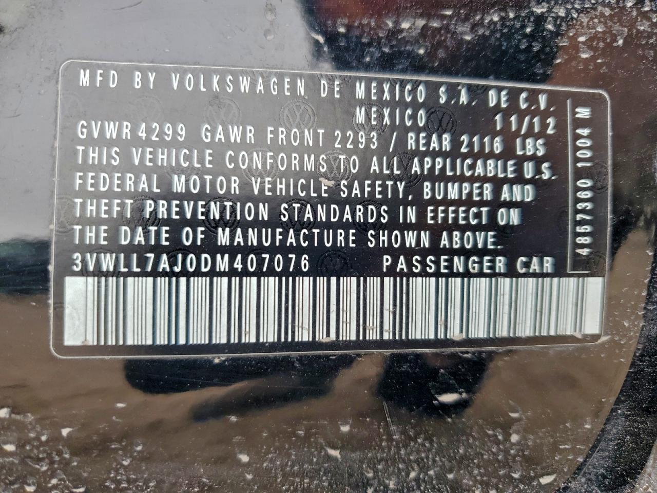 2013 VOLKSWAGEN JETTA TDI photo 13