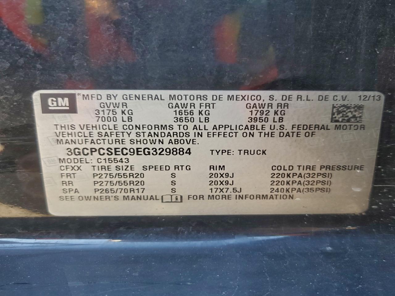 2014 CHEVROLET SILVERADO C1500 LTZ photo 12