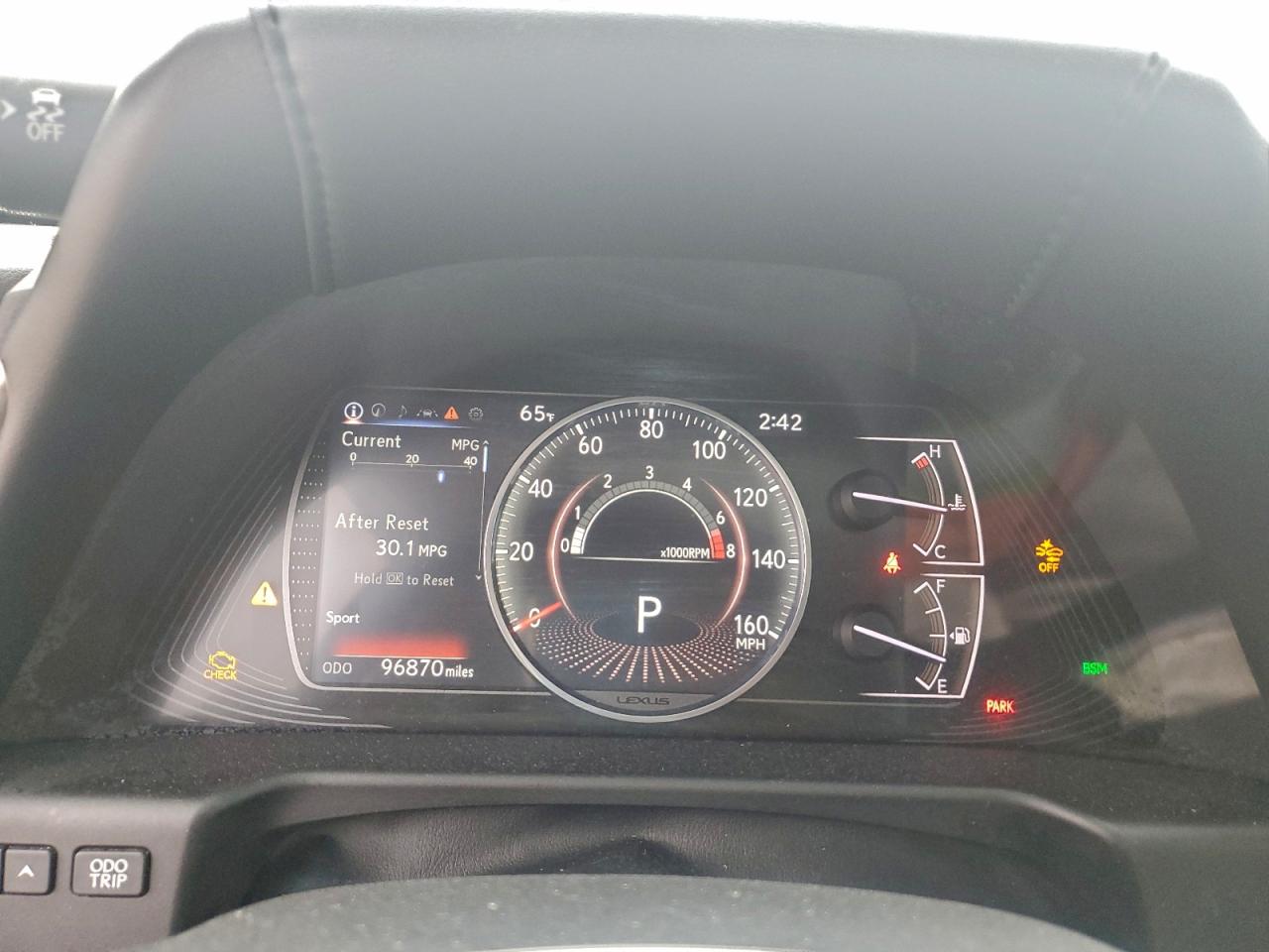 2021 LEXUS ES 250 BASE photo 9