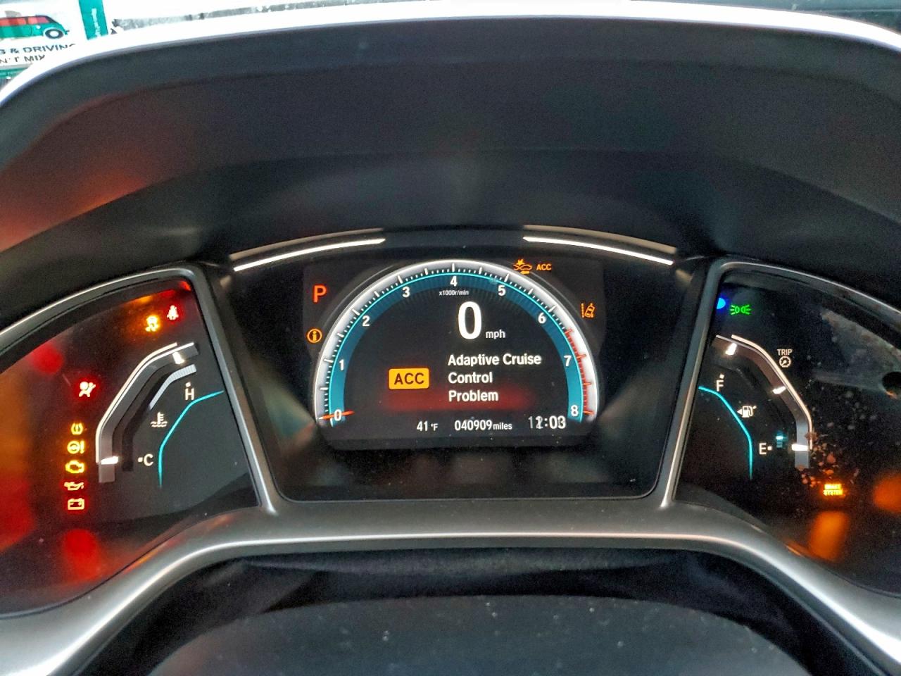 2020 HONDA CIVIC EX photo 17