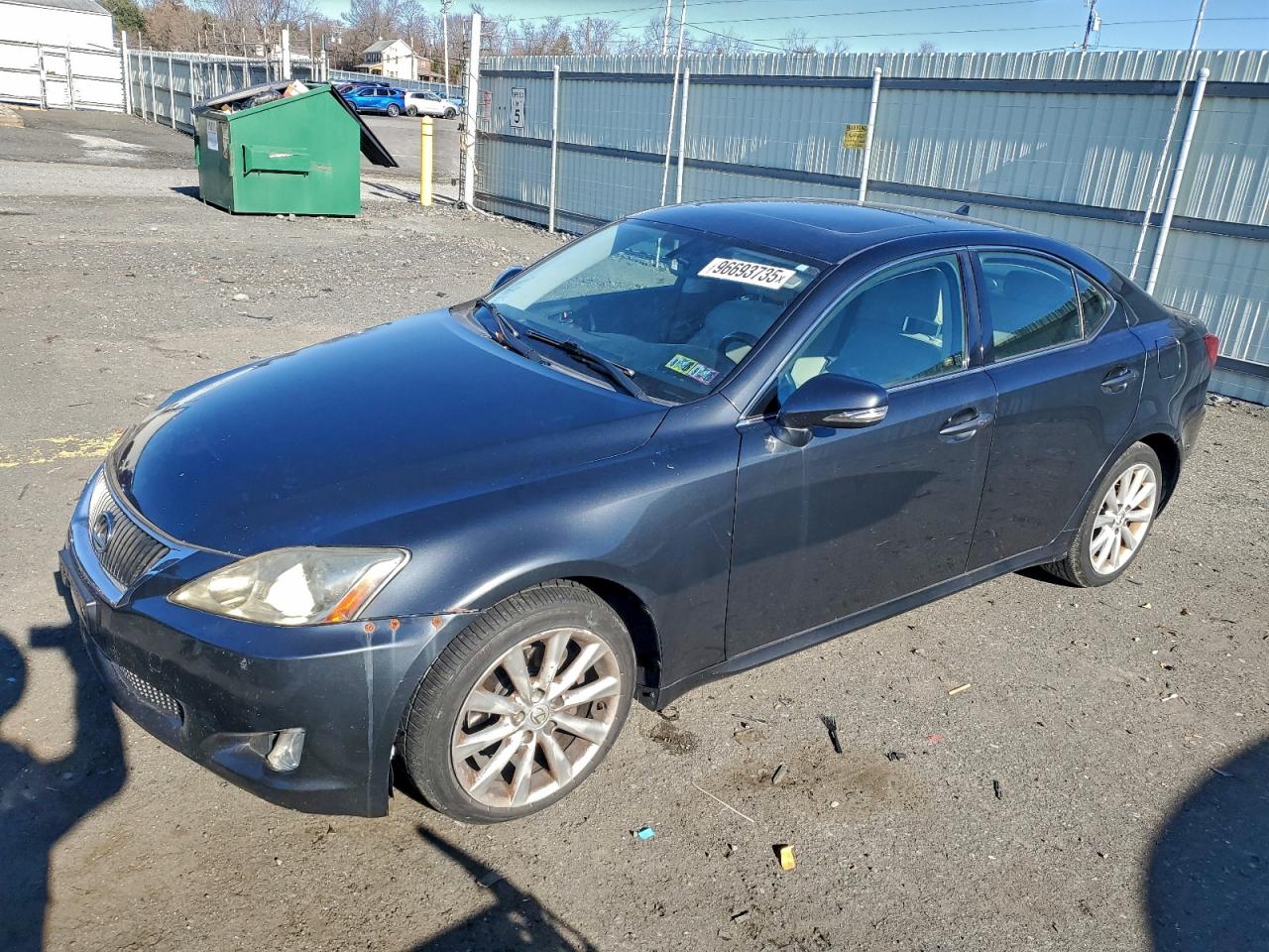 2010 LEXUS IS 250 — FRONT END damage — photo 1