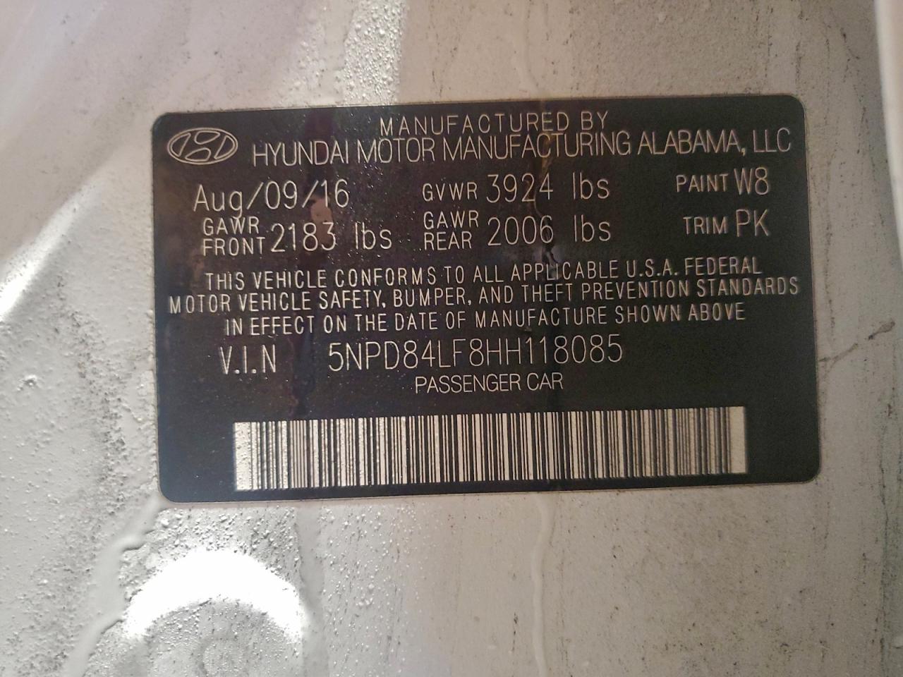 2017 HYUNDAI ELANTRA SE photo 13