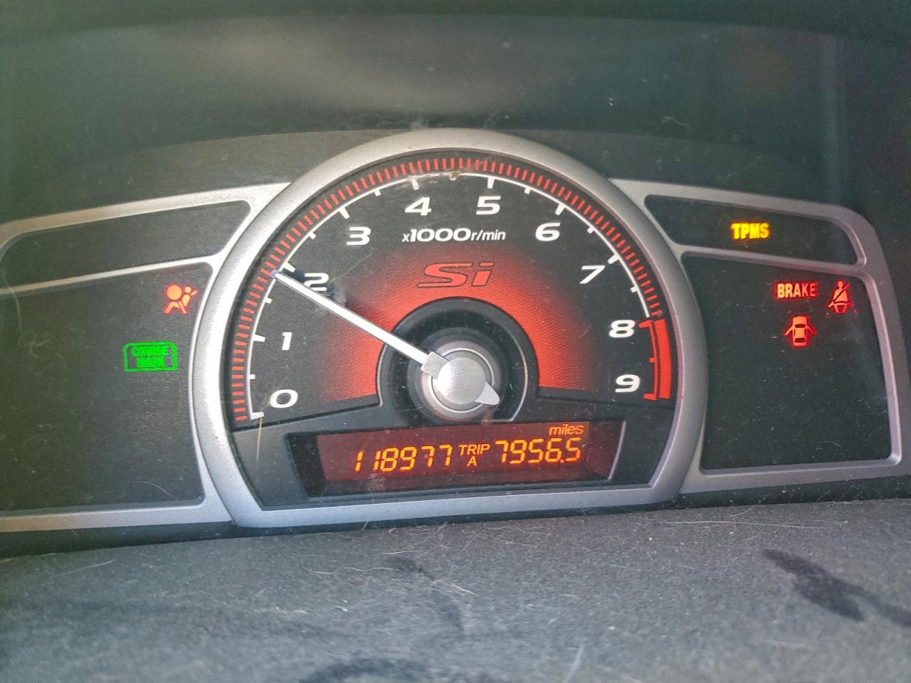 2009 HONDA CIVIC SI photo 9
