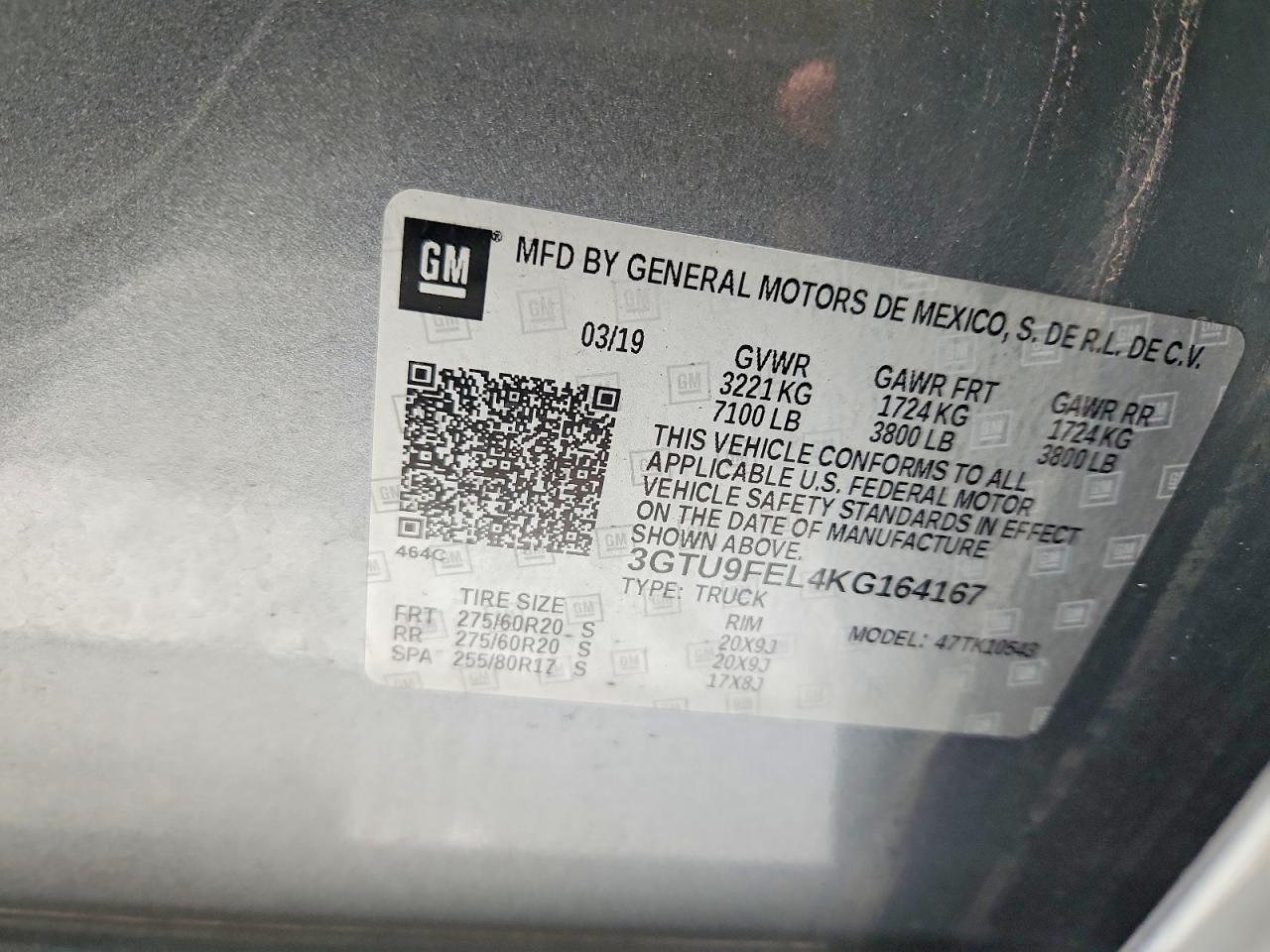 2019 GMC SIERRA K1500 DENALI photo 12