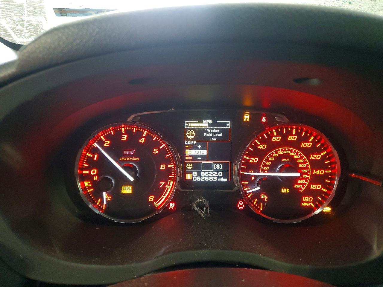 2016 SUBARU WRX STI photo 9
