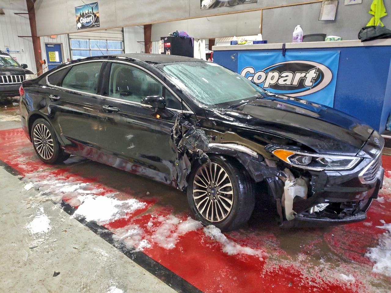 2017 FORD FUSION SE photo 4