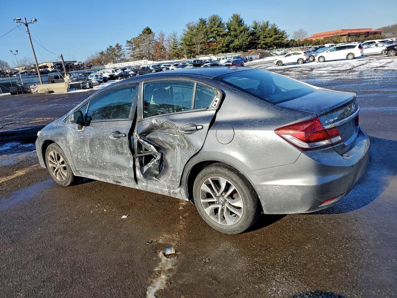 2013 HONDA CIVIC EXL photo 2