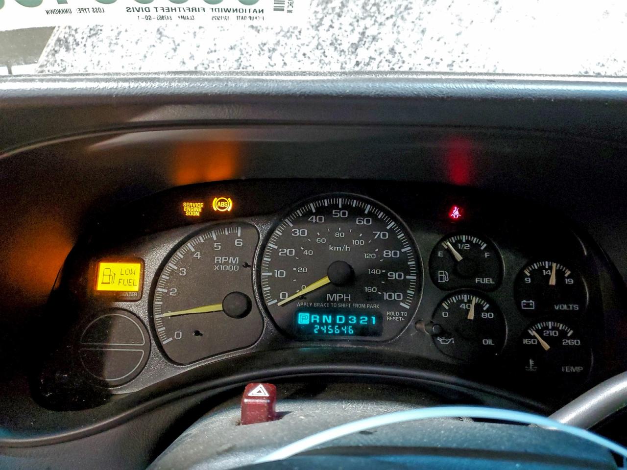 2000 CHEVROLET SUBURBAN K1500 photo 9