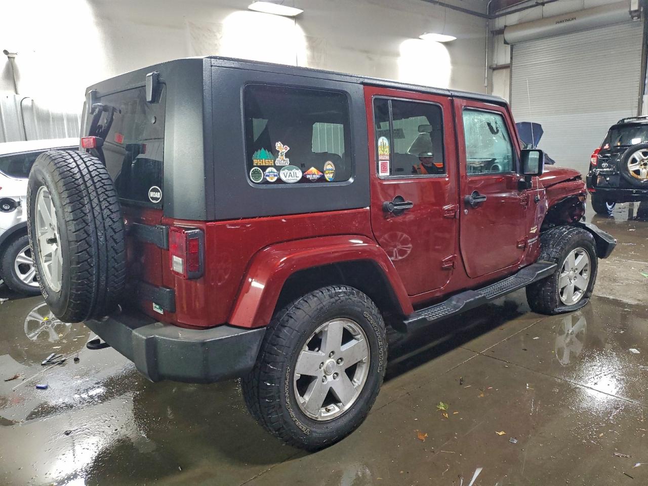 2008 JEEP WRANGLER UNLIMITED SAHARA photo 3