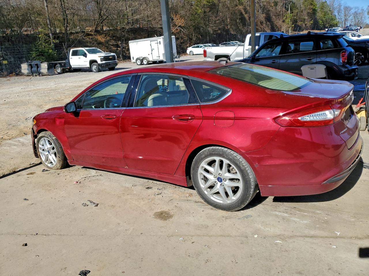 2015 FORD FUSION SE photo 2