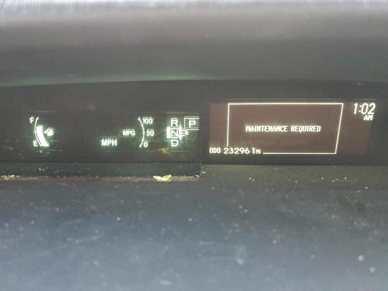 2012 TOYOTA PRIUS photo 9