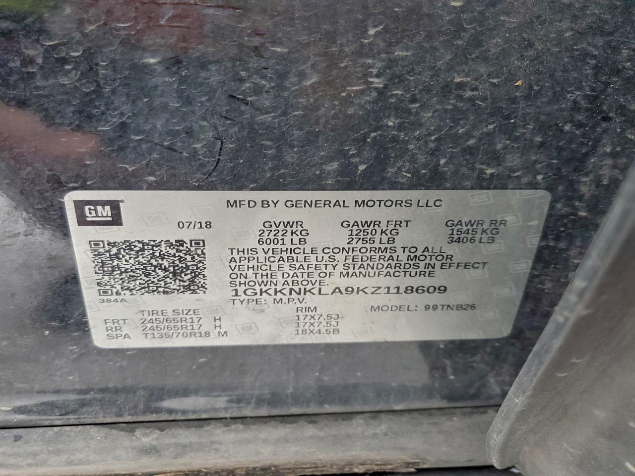 2019 GMC ACADIA SLE photo 14