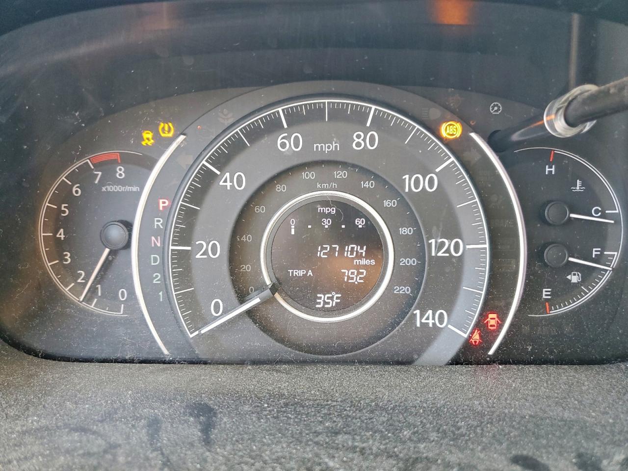 2012 HONDA CR-V EXL photo 9