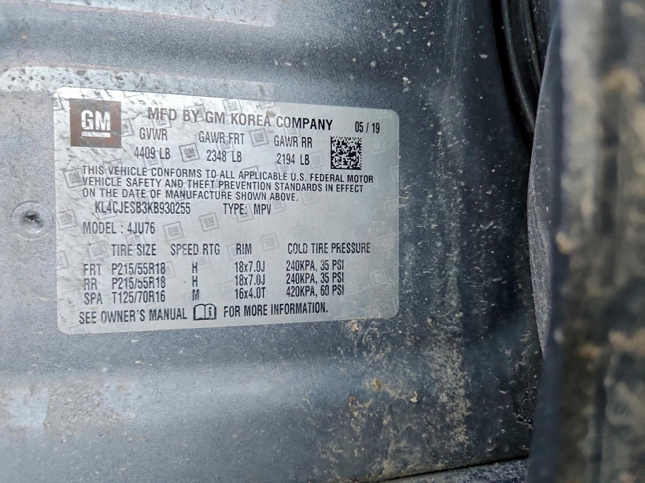 2019 BUICK ENCORE PREFERRED photo 13