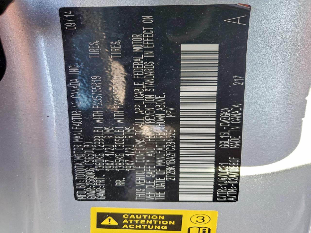 2015 LEXUS RX 350 BASE photo 13