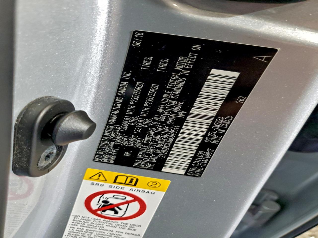 2016 LEXUS RX 350 BASE photo 13