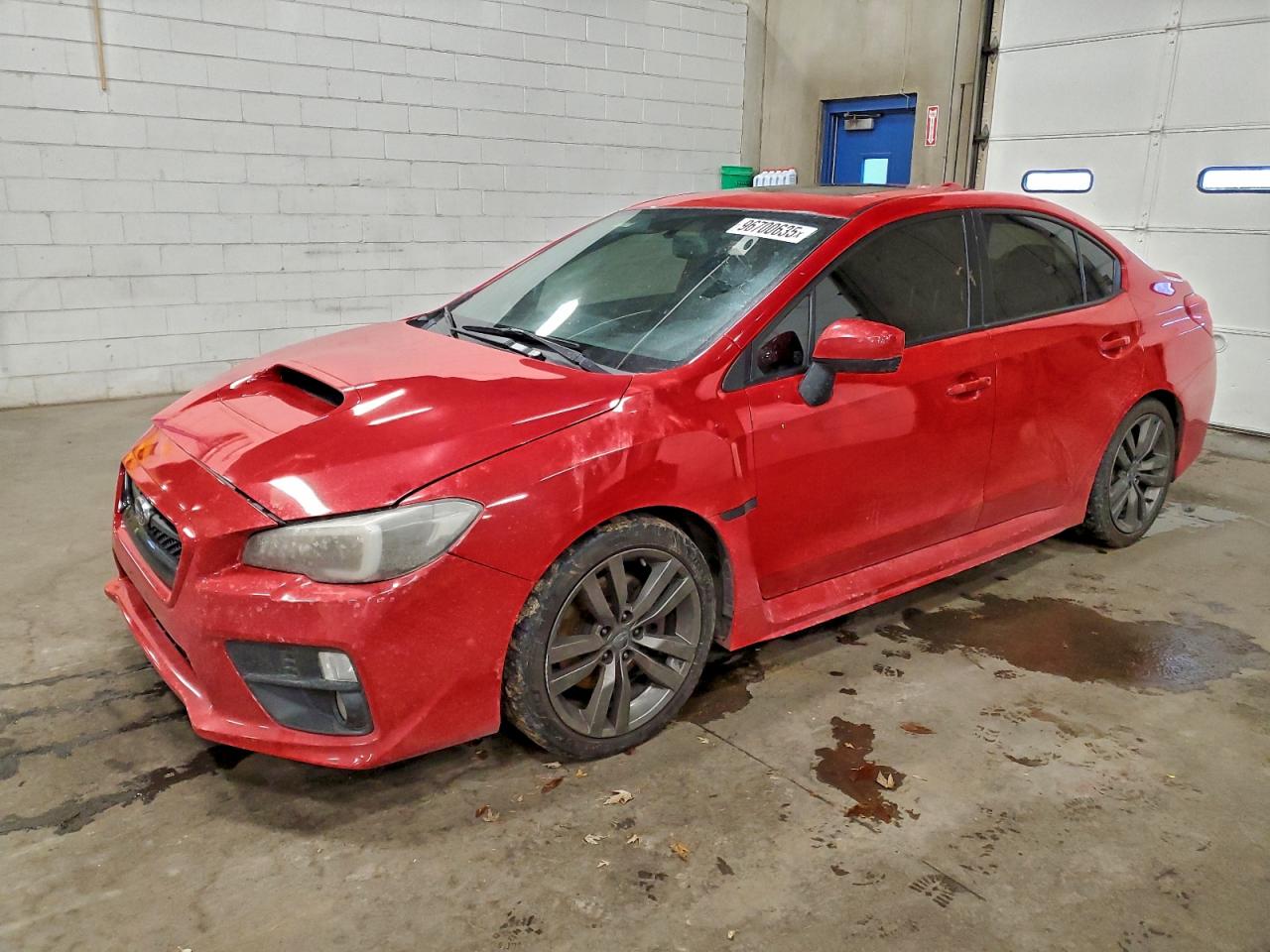 2016 SUBARU WRX PREMIUM — FRONT END damage — photo 1