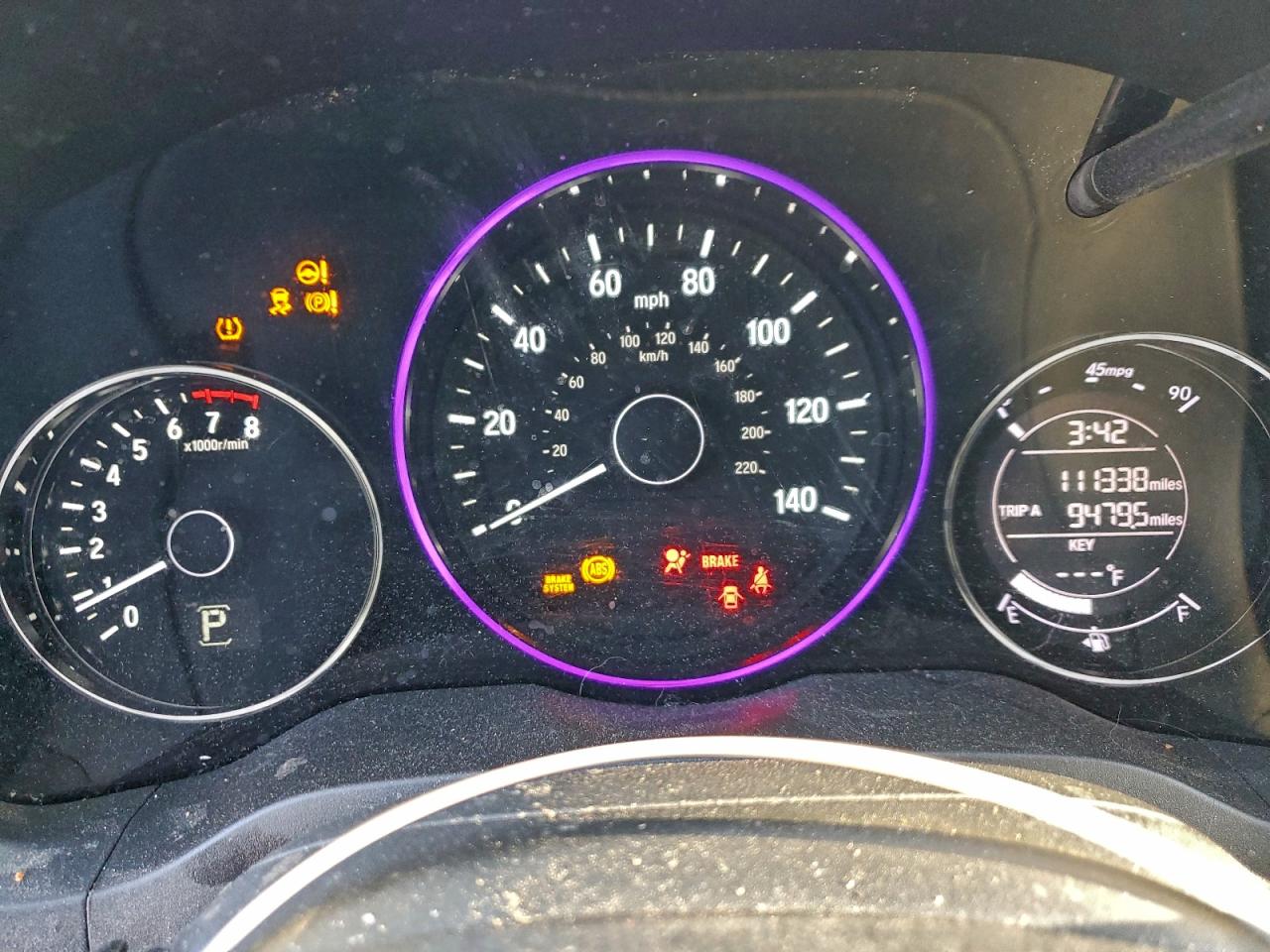 2016 HONDA HR-V EXL photo 9