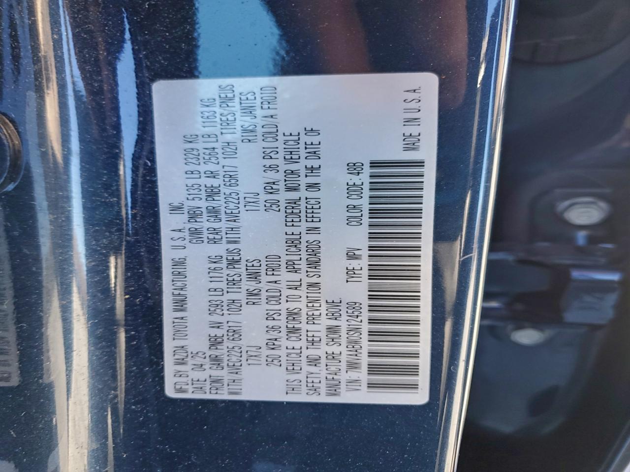 2025 MAZDA CX-50 PREFERRED photo 12