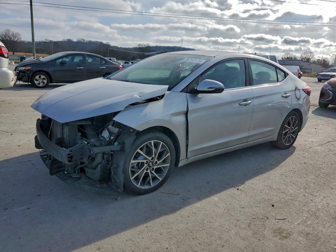 2019 HYUNDAI ELANTRA SEL — FRONT END damage — photo 1