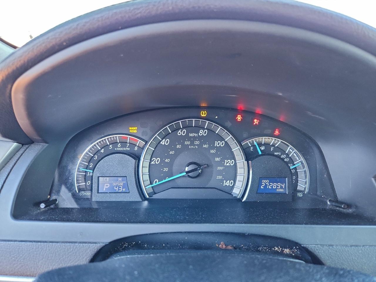 2012 TOYOTA CAMRY BASE photo 9