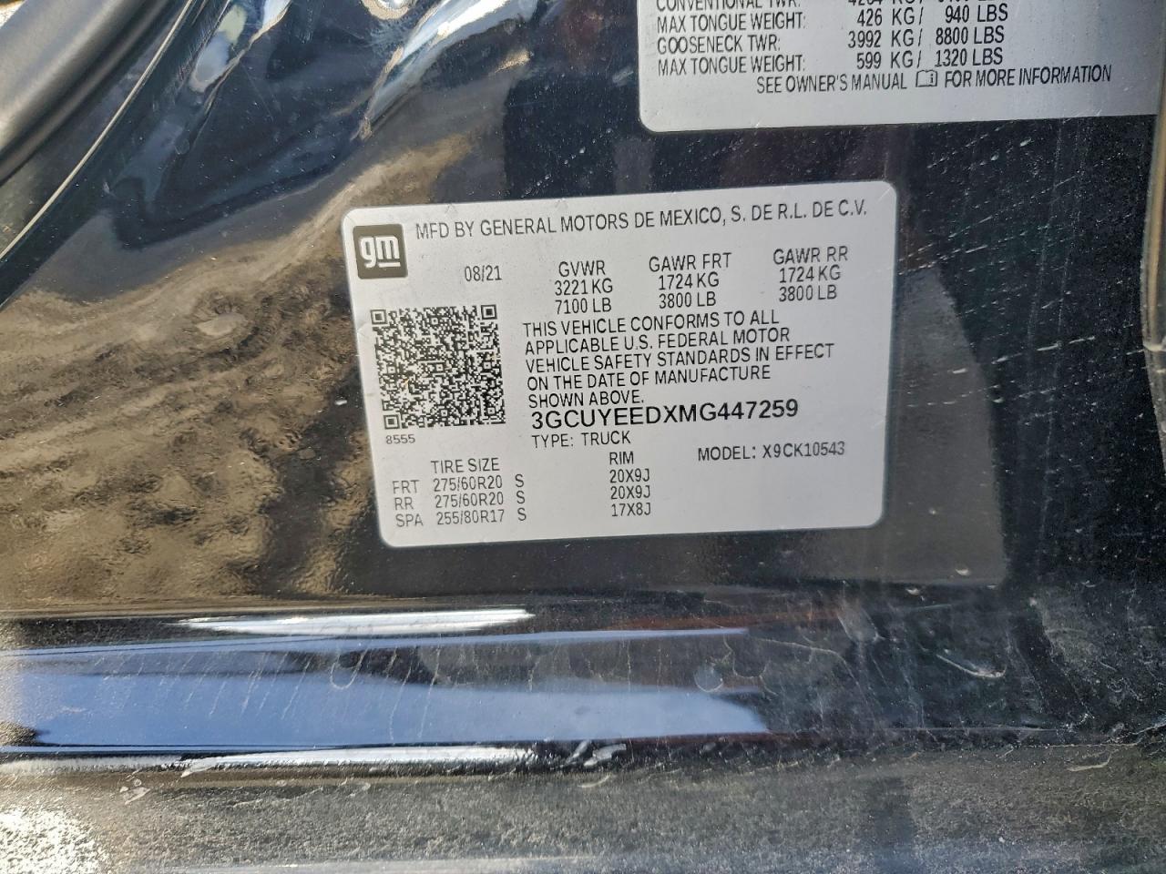2021 CHEVROLET SILVERADO K1500 RST photo 12