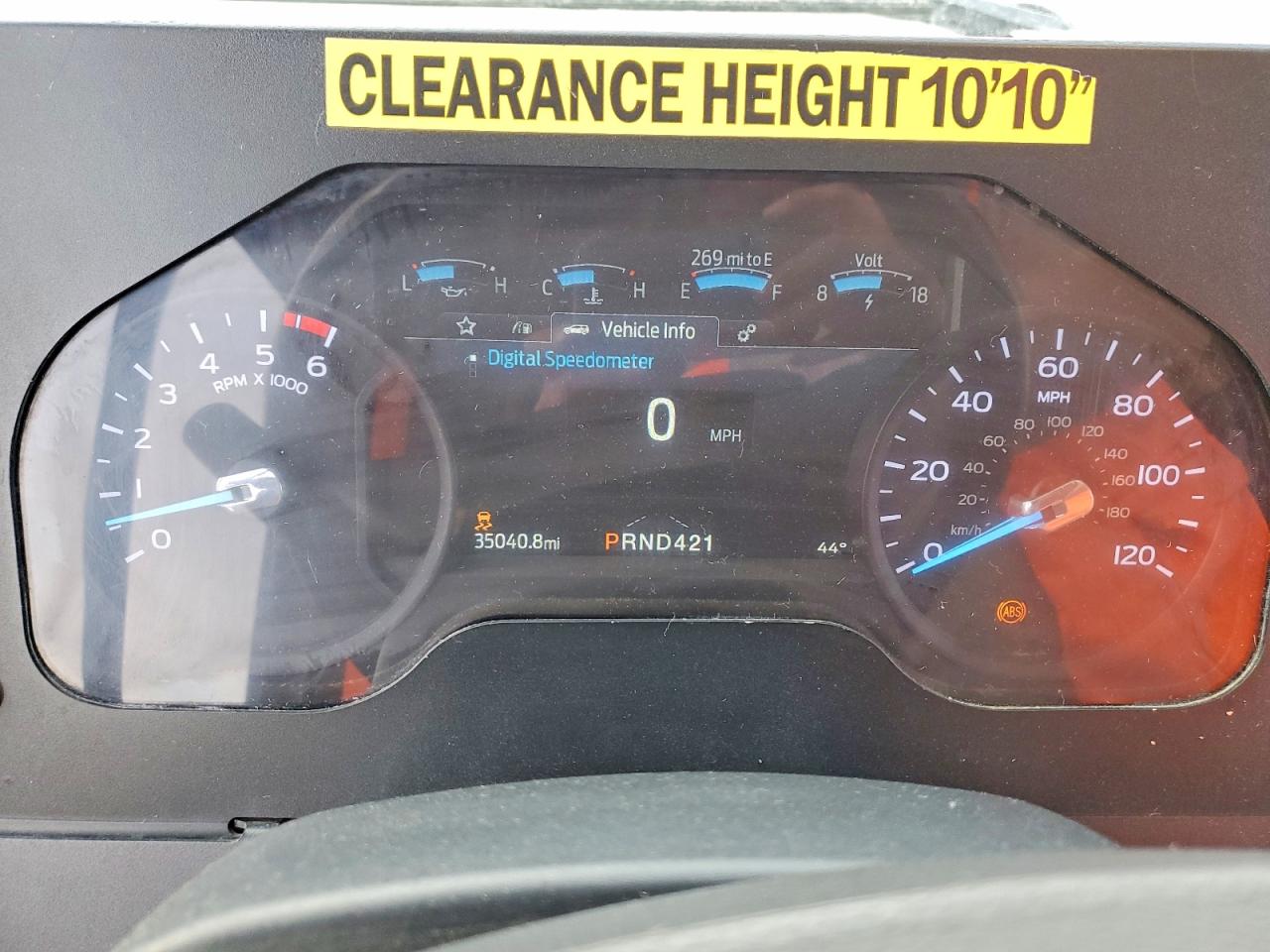 2020 FORD F550 DELIVERY TRUCK photo 9
