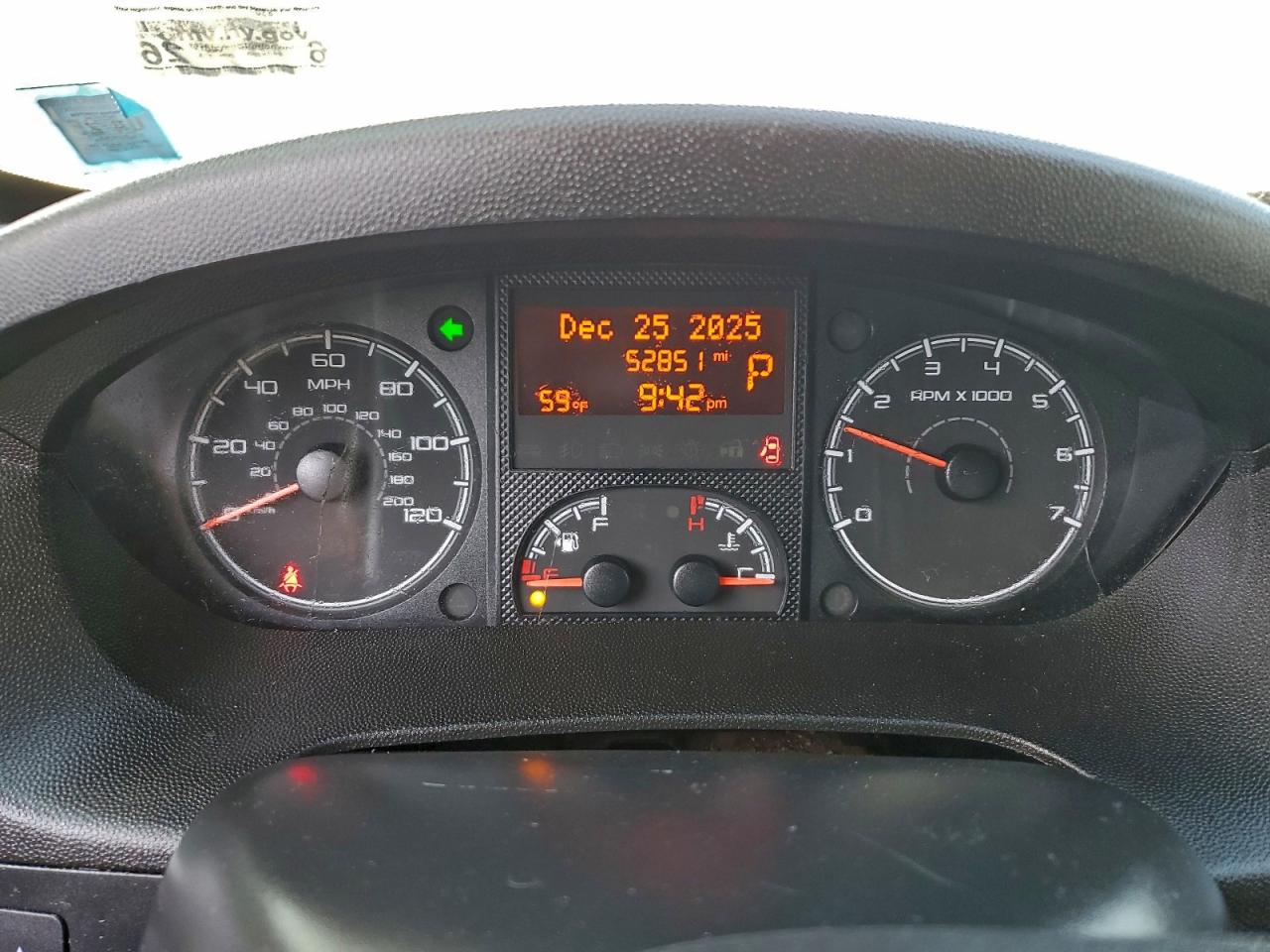 2020 RAM PROMASTER 3500 DELIVERY VAN photo 9