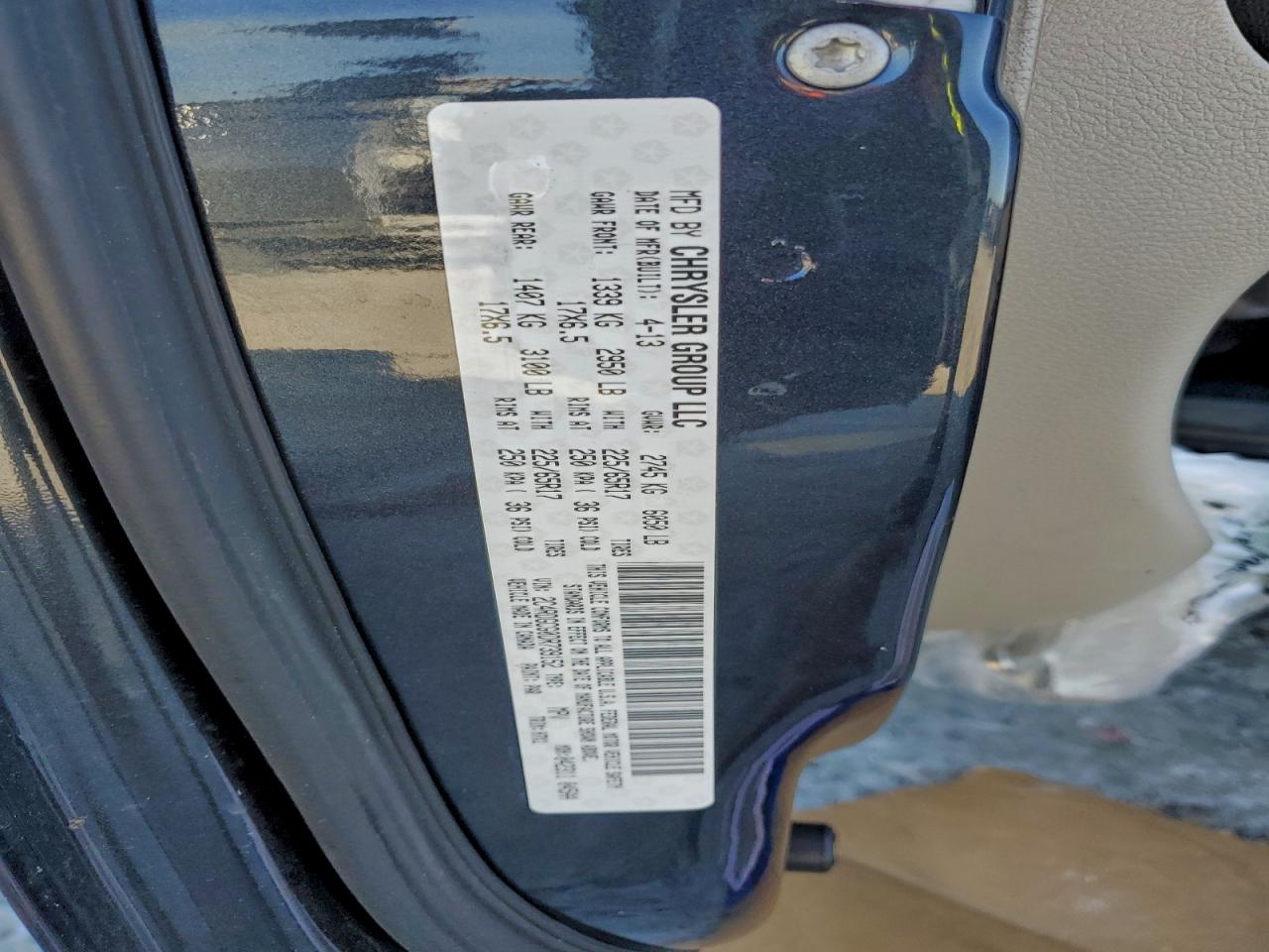 2013 DODGE GRAND CARAVAN SXT photo 13