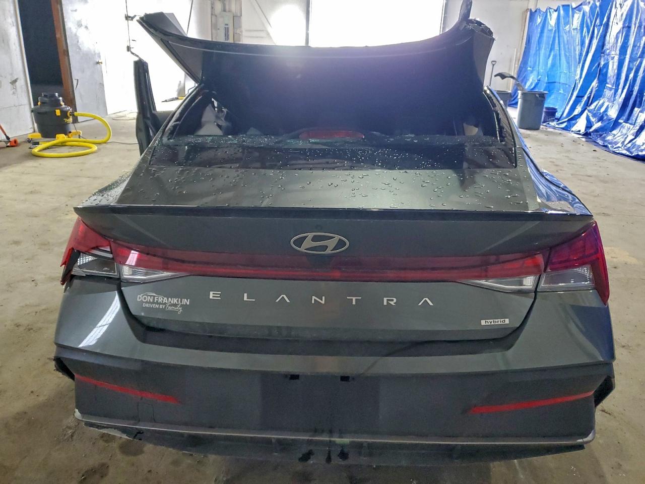 2025 HYUNDAI ELANTRA BLUE photo 6