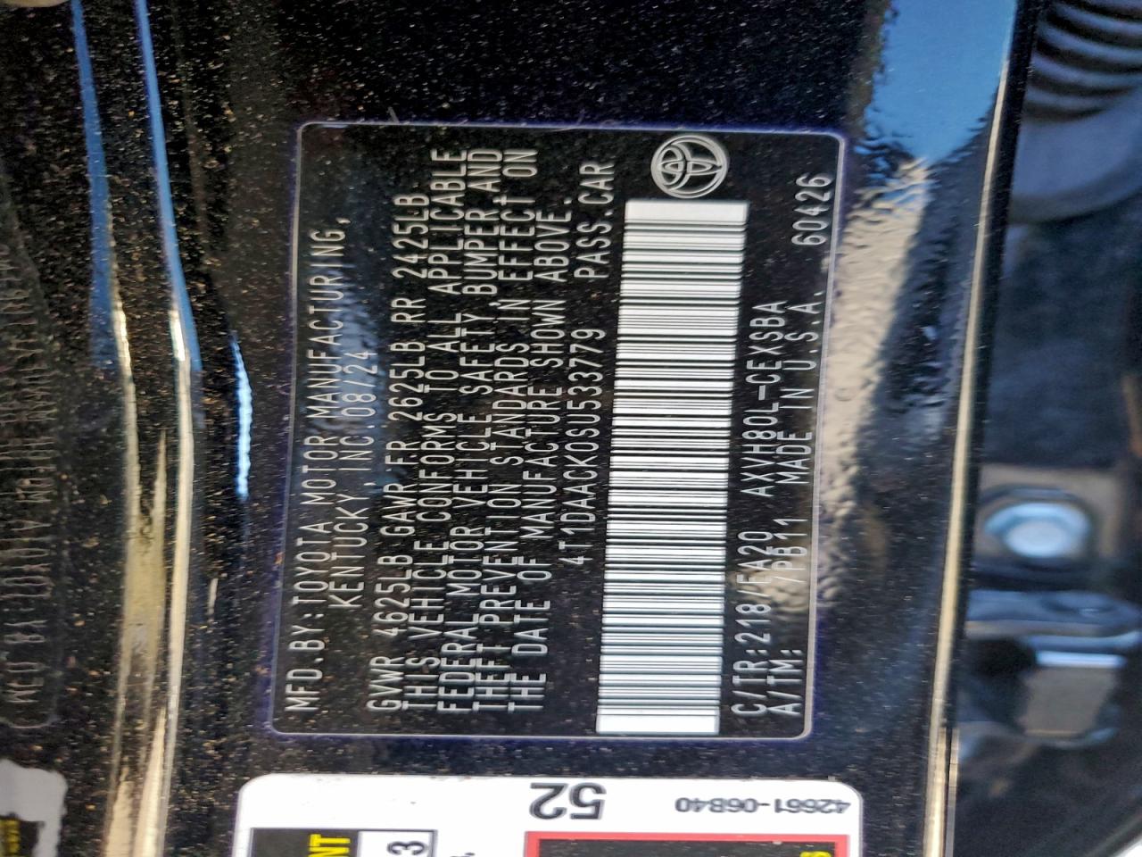 2025 TOYOTA CAMRY XSE photo 13