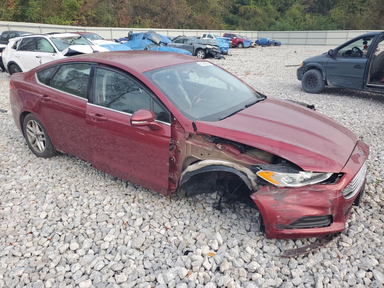 2015 FORD FUSION SE photo 4