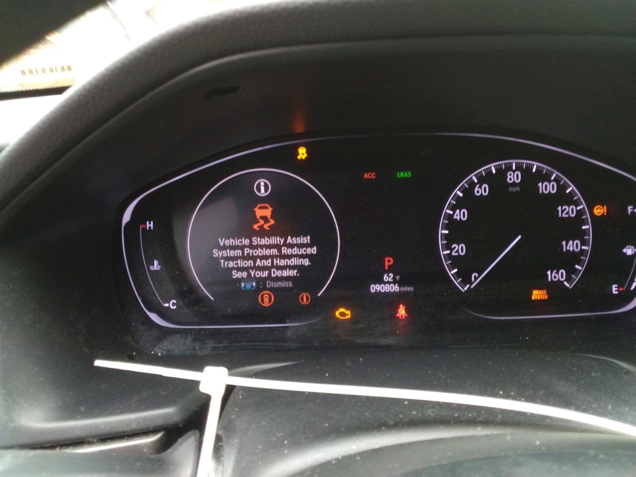 2020 HONDA ACCORD LX photo 9