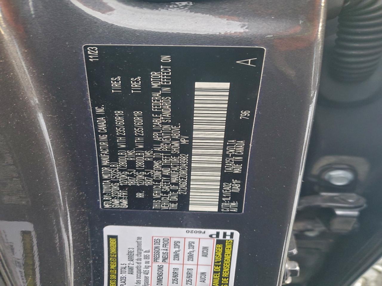 2024 LEXUS NX 350 BASE photo 13
