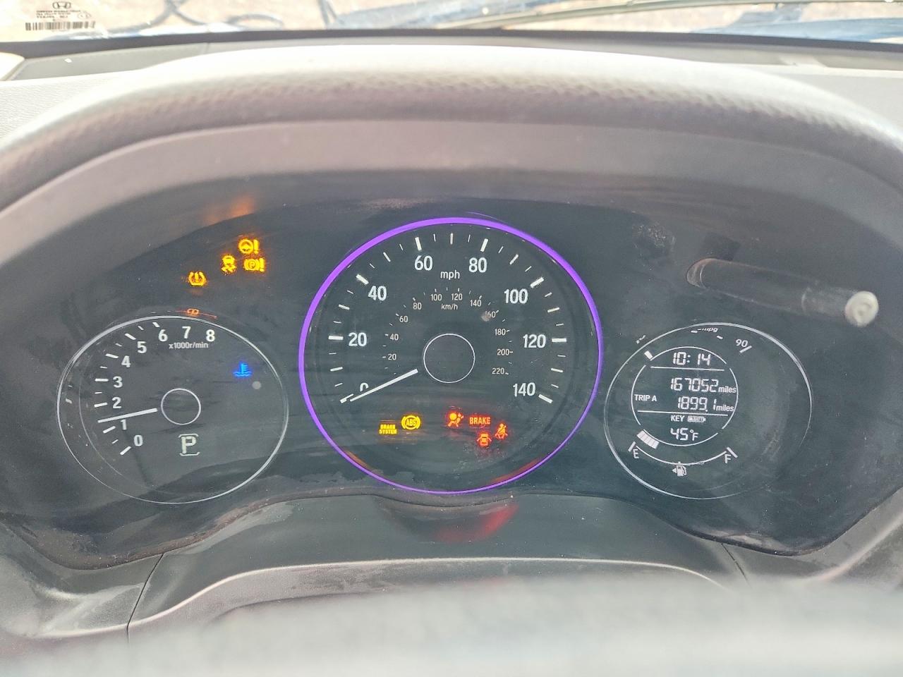 2016 HONDA HR-V EXL photo 9