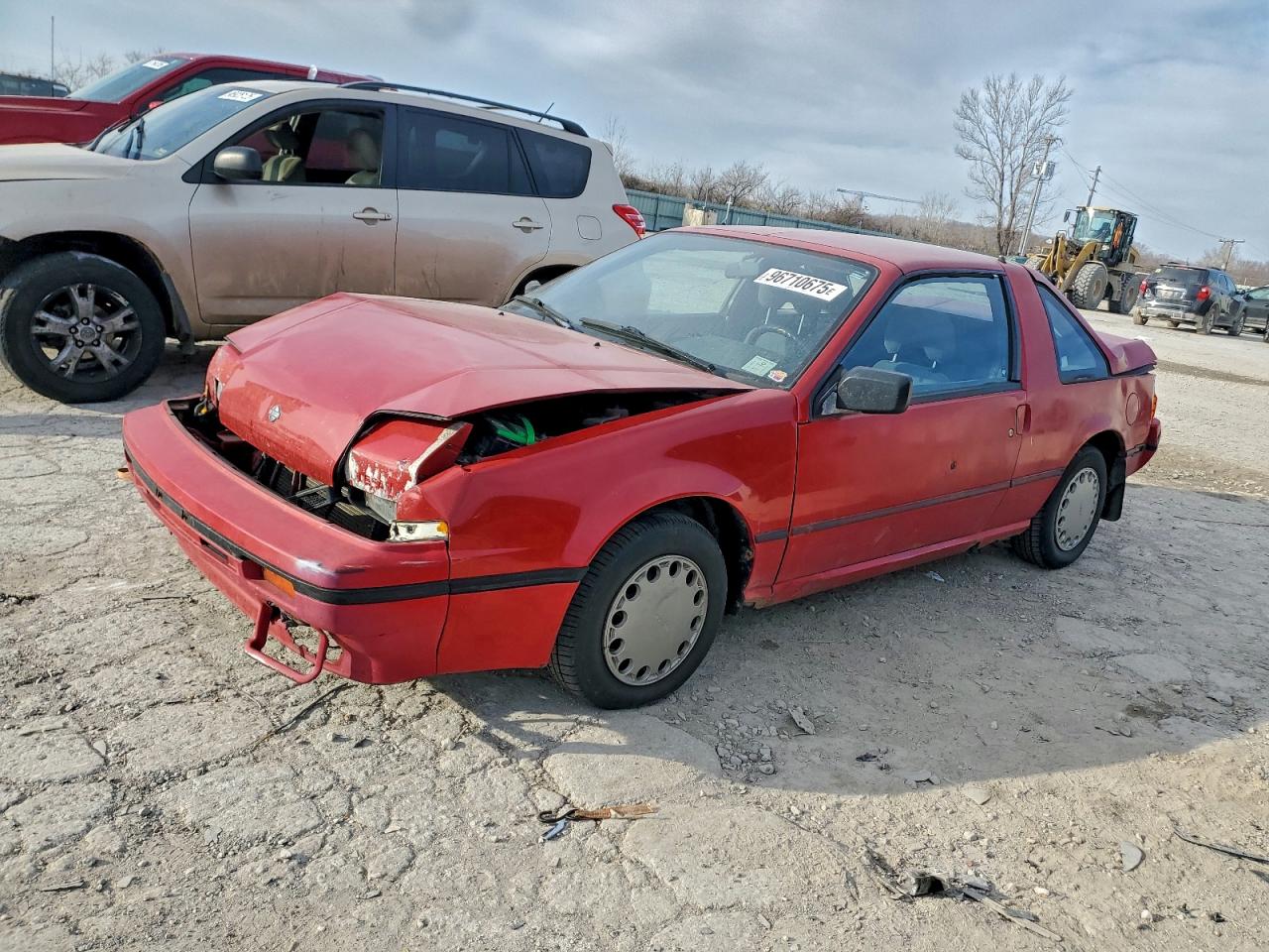 1990 NISSAN PULSAR — REAR END damage — photo 1