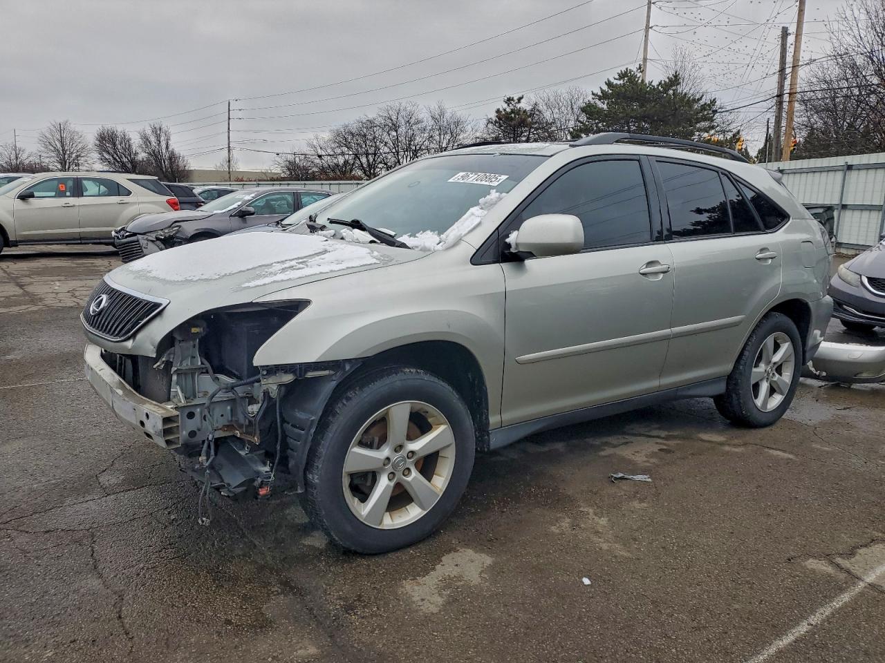 2005 LEXUS RX 330 — FRONT END damage — photo 1